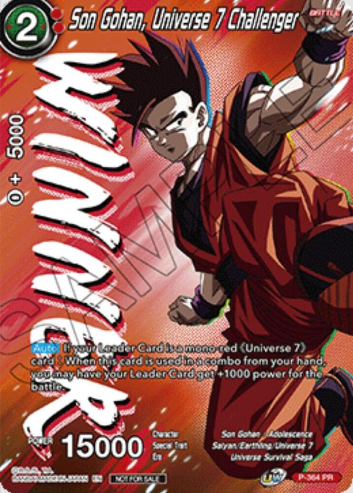 Son Gohan, Universe 7 Challenger