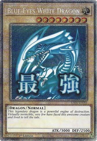 Dragão Branco de Olhos Azuis (Starlight Rare)