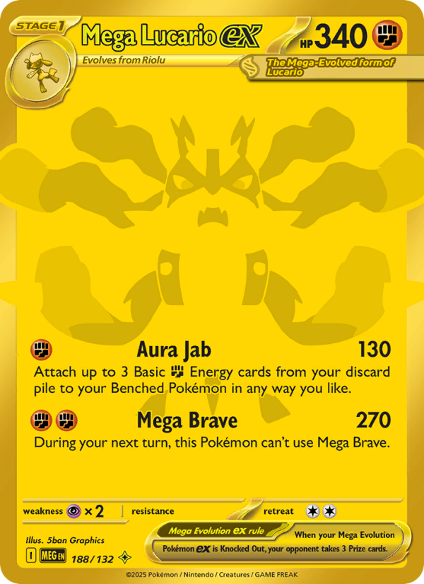 Mega Lucario ex (PT)
