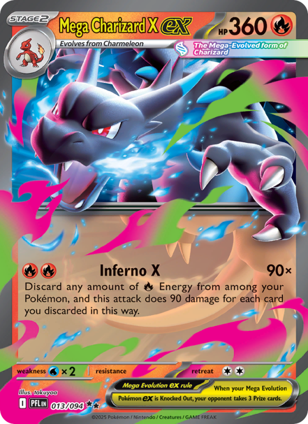 Mega Charizard X ex (PT)