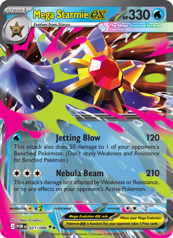 Mega Starmie ex (FR)