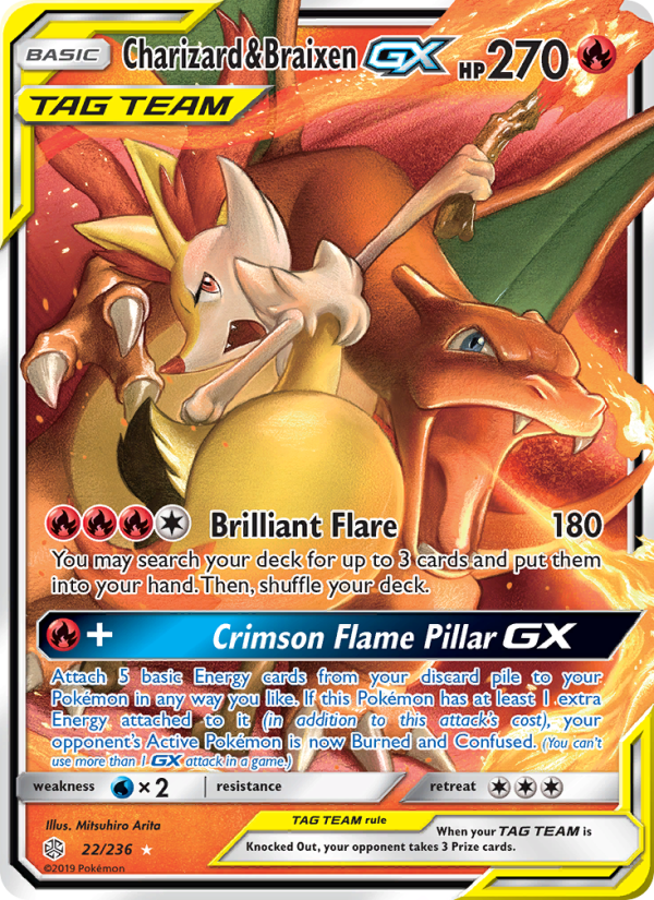 Charizard & Braixen GX (PT)